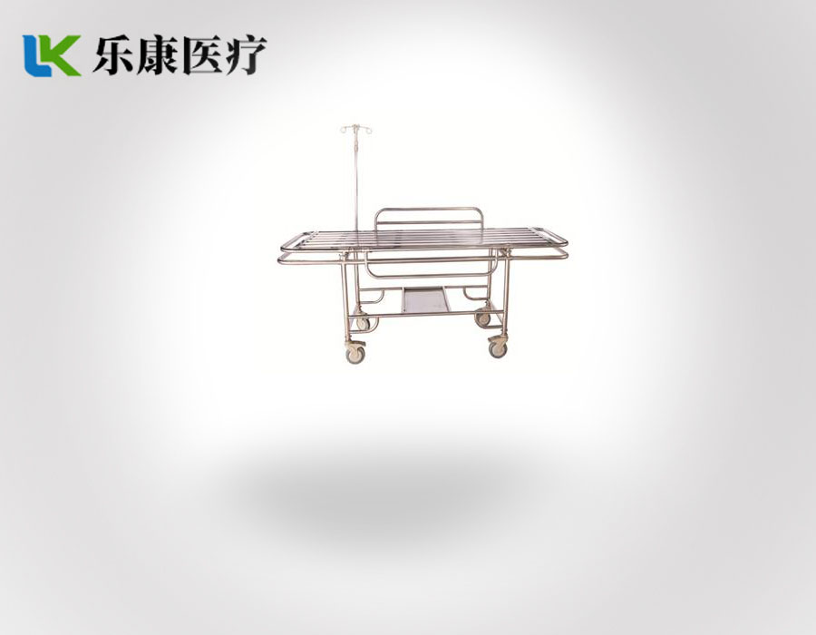 b3不銹鋼四小輪擔(dān)架車1